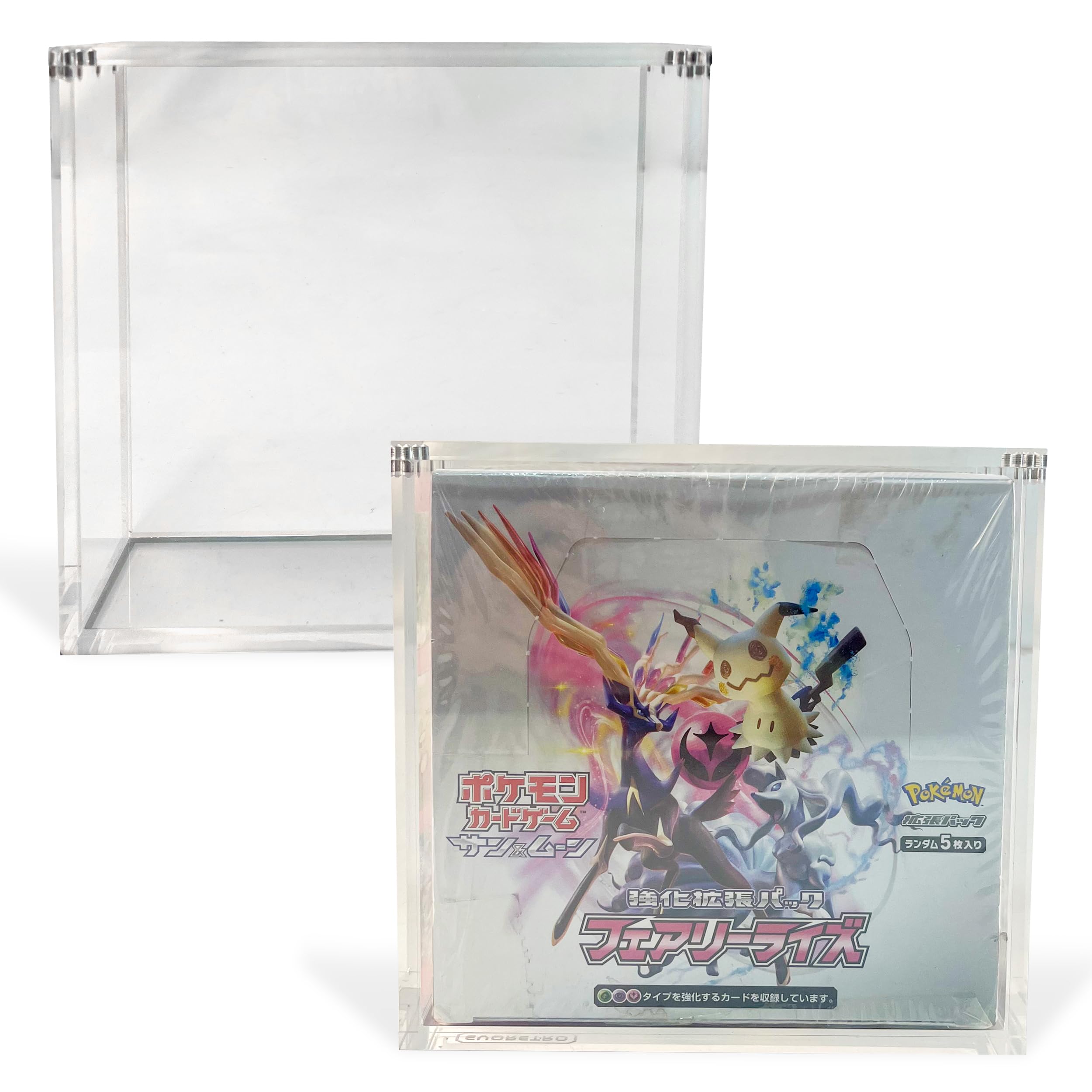 Amazon.com: Acrylic Display Case Compatible for Pokemon Japanese